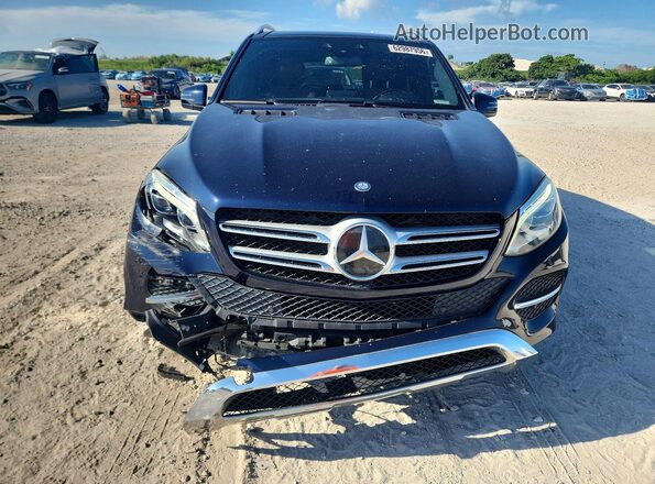 4JGDA5JB7GA690731 2016 MERCEDES-BENZ GLE Blue Вид спереду
