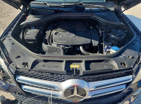 4JGDA5JB7GA690731 2016 MERCEDES-BENZ GLE Blue Вид підкапотного простору