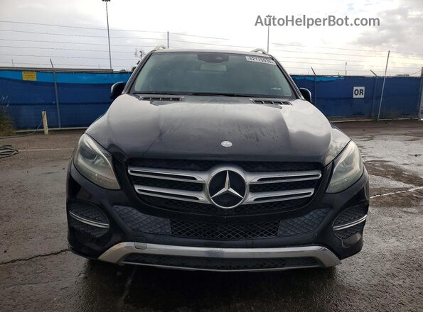 4JGDA5JB7GA747638 2016 MERCEDES-BENZ GLE Черный Вид спереди
