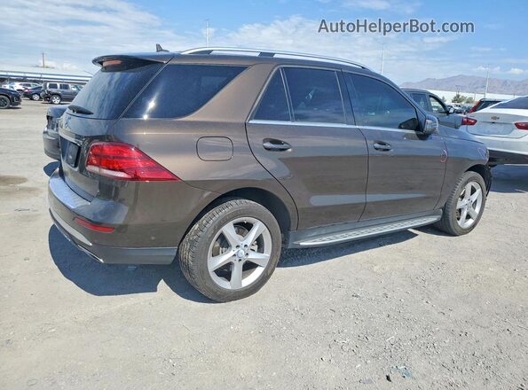 4JGDA5JB7HA816667 2017 MERCEDES-BENZ GLE Brown Rear right