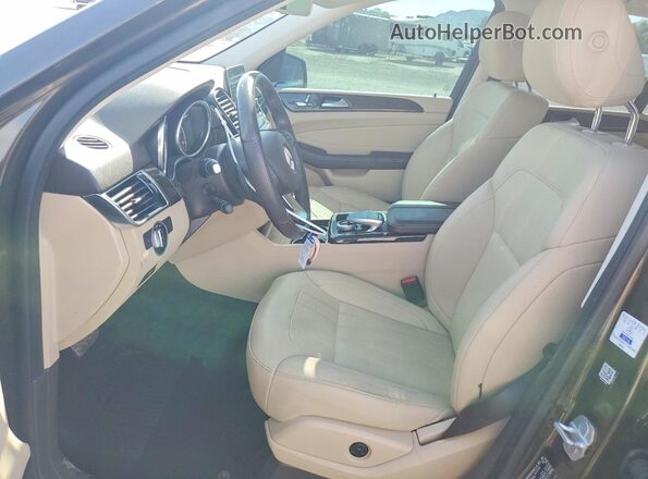 4JGDA5JB7HA816667 2017 MERCEDES-BENZ GLE Brown Front interior view