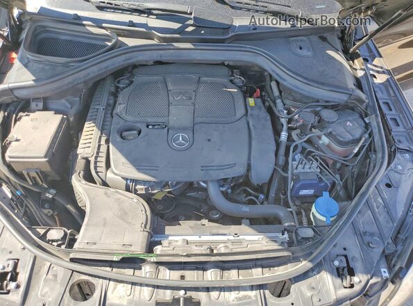 4JGDA5JB7HA816667 2017 MERCEDES-BENZ GLE Brown Engine compartment view