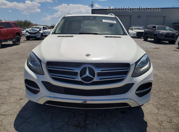 4JGDA5JB7HA971879 2017 MERCEDES-BENZ GLE White Вид спереду