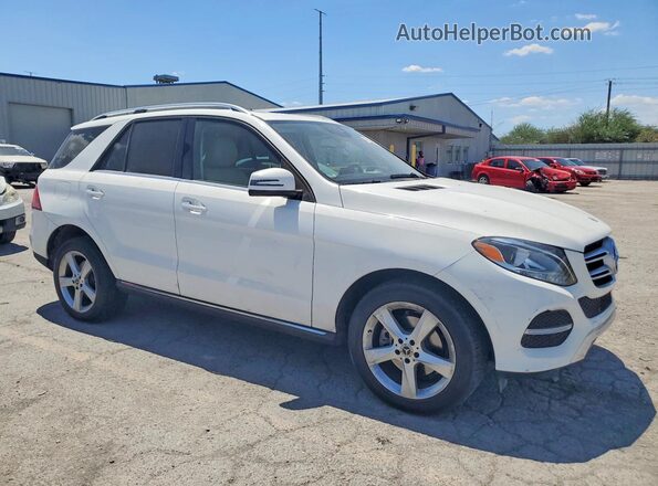 4JGDA5JB7HA971879 2017 MERCEDES-BENZ GLE White Передня права чверть