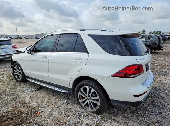 4JGDA5JB7JB048172 2018 MERCEDES-BENZ GLE Белый Задняя левая четверть