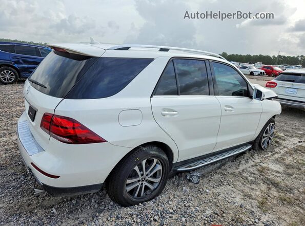 4JGDA5JB7JB048172 2018 MERCEDES-BENZ GLE Белый Задняя правая четверть