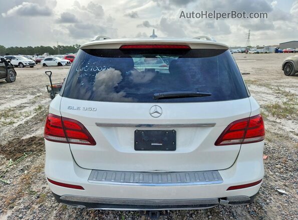 4JGDA5JB7JB048172 2018 MERCEDES-BENZ GLE Белый Вид сзади