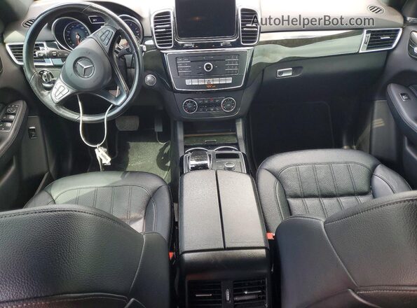 4JGDA5JB7JB161538 2018 MERCEDES-BENZ GLE Black Вид панелі приладів