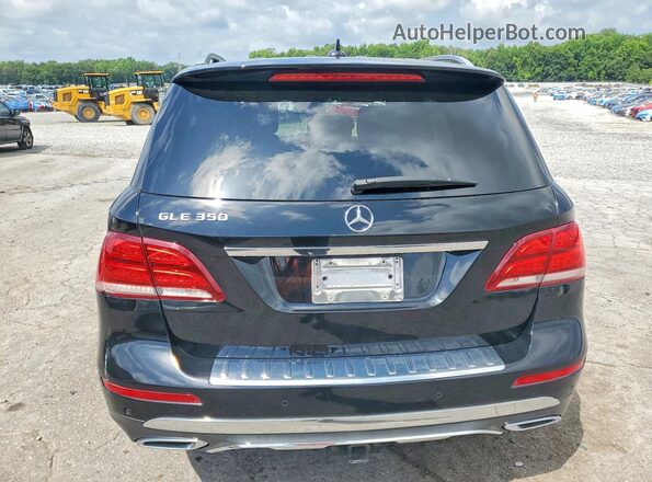 4JGDA5JB7JB161538 2018 MERCEDES-BENZ GLE Black Вид ззаду