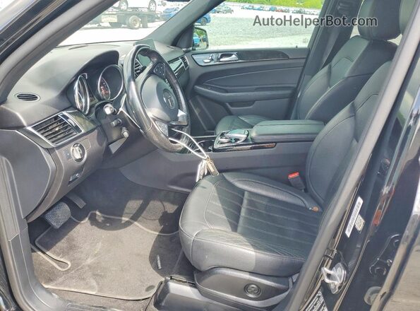 4JGDA5JB7JB161538 2018 MERCEDES-BENZ GLE Black Вид салону спереду