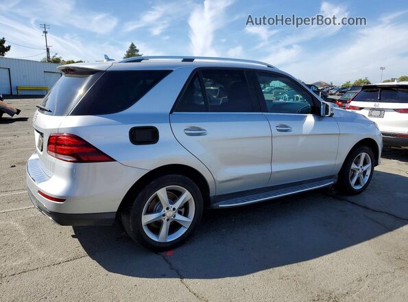 4JGDA5JB8GA688910 2016 MERCEDES-BENZ GLE Silver Trasero derecho