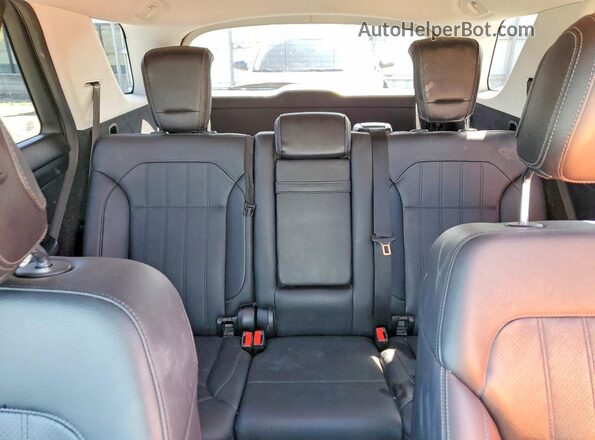 4JGDA5JB8GA688910 2016 MERCEDES-BENZ GLE Silver Vista de los asientos traseros