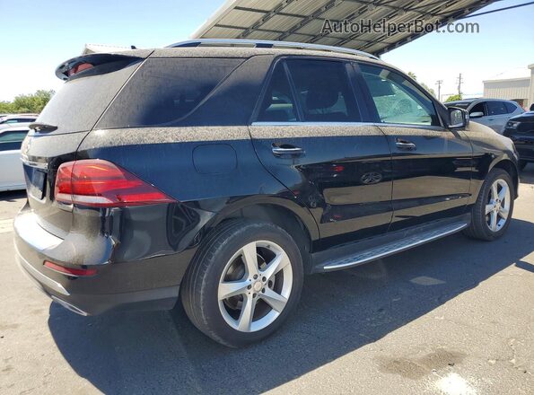 4JGDA5JB8GA716382 2016 MERCEDES-BENZ GLE Black Tył prawy