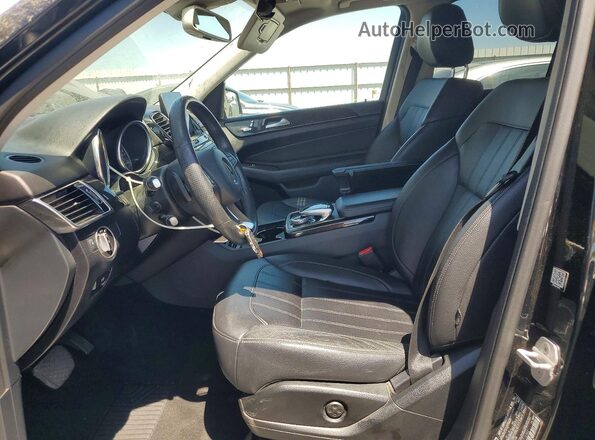 4JGDA5JB8GA716382 2016 MERCEDES-BENZ GLE Black Widok wnętrza z przodu