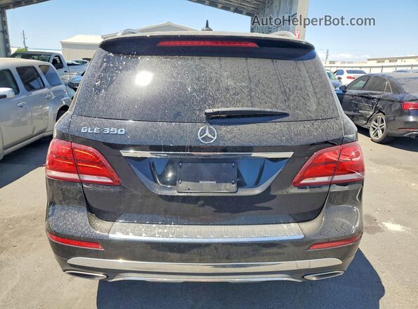 4JGDA5JB8GA716382 2016 MERCEDES-BENZ GLE Black Widok z tyłu