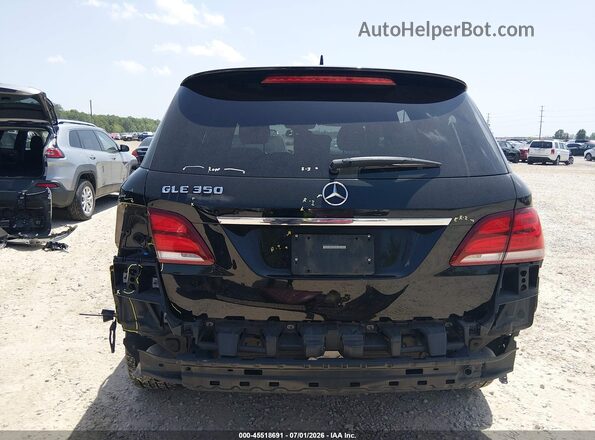 4JGDA5JB8GA746109 2016 MERCEDES-BENZ GLE 350 Black Вид спереду