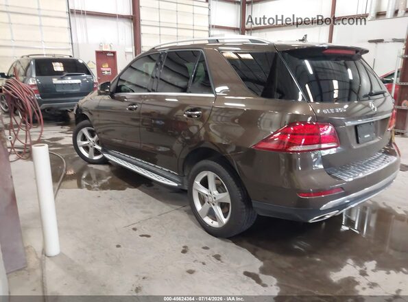 4JGDA5JB8GA781703 2016 MERCEDES-BENZ GLE 350 Brown Tył lewy