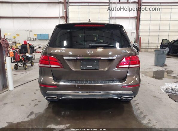 4JGDA5JB8GA781703 2016 MERCEDES-BENZ GLE 350 Brown 