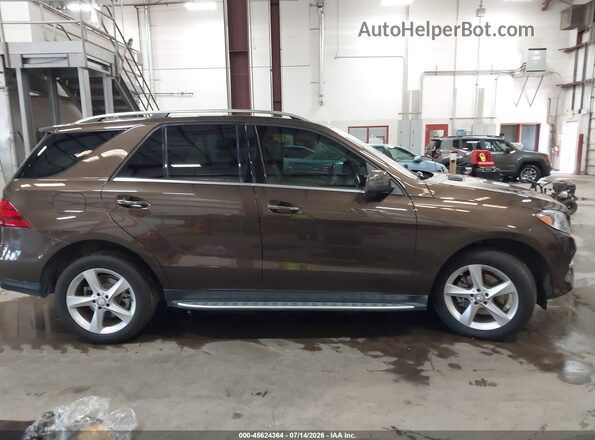 4JGDA5JB8GA781703 2016 MERCEDES-BENZ GLE 350 Brown Widok wnętrza z tyłu