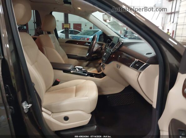 4JGDA5JB8GA781703 2016 MERCEDES-BENZ GLE 350 Brown Widok wnętrza z przodu