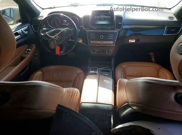 4JGDA5JB8GA783659 2016 MERCEDES-BENZ GLE White Widok deski rozdzielczej