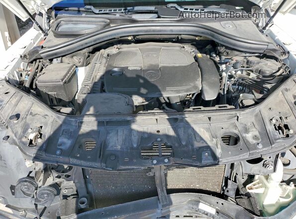 4JGDA5JB8GA783659 2016 MERCEDES-BENZ GLE White Widok komory silnika