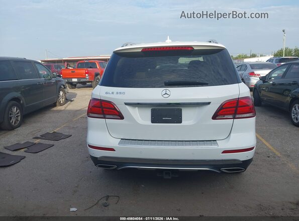 4JGDA5JB8HA840802 2017 MERCEDES-BENZ GLE 350 White 