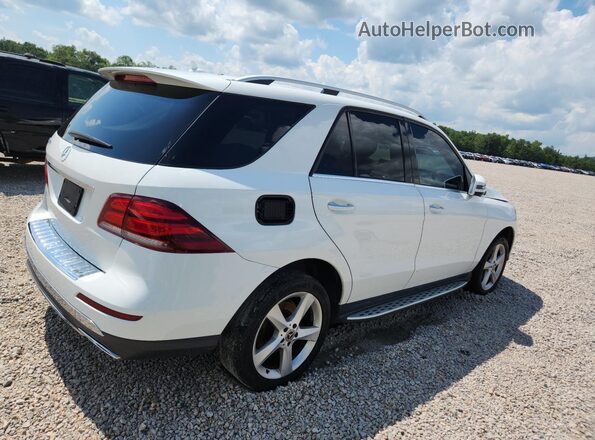 4JGDA5JB8JB030134 2018 MERCEDES-BENZ GLE White Tył prawy