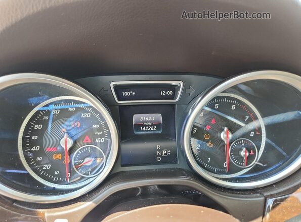 4JGDA5JB8JB030134 2018 MERCEDES-BENZ GLE White Widok zestawu wskaźników
