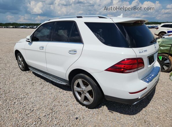 4JGDA5JB8JB030134 2018 MERCEDES-BENZ GLE White Tył lewy