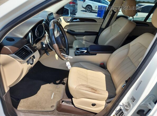 4JGDA5JB8JB030134 2018 MERCEDES-BENZ GLE White Widok wnętrza 360 stopni