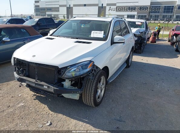 4JGDA5JB8JB099289 2018 MERCEDES-BENZ GLE 350 White Przód lewy