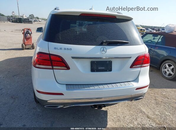 4JGDA5JB8JB099289 2018 MERCEDES-BENZ GLE 350 White 