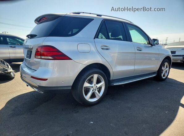4JGDA5JB9GA720070 2016 MERCEDES-BENZ GLE Silver Trasero derecho