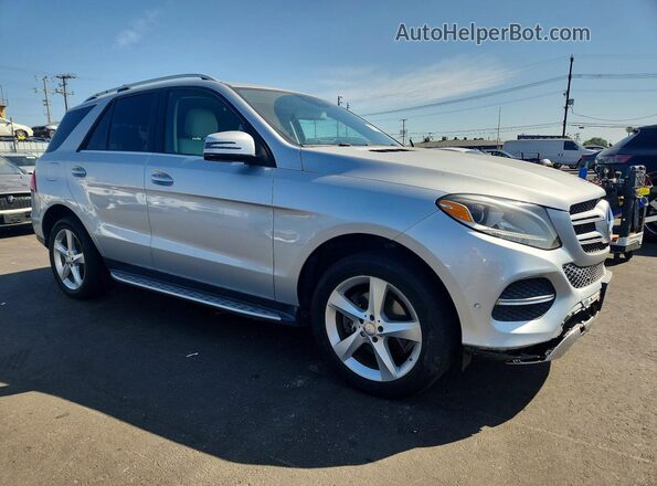 4JGDA5JB9GA720070 2016 MERCEDES-BENZ GLE Silver Delantero derecho