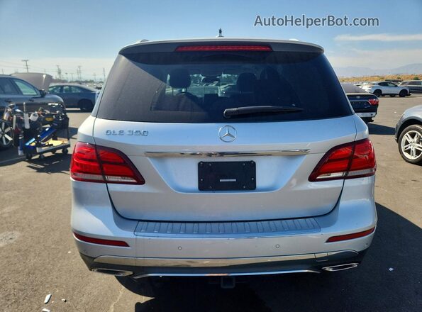 4JGDA5JB9GA720070 2016 MERCEDES-BENZ GLE Silver Vista trasera