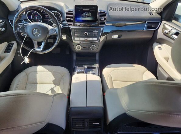 4JGDA5JB9GA720070 2016 MERCEDES-BENZ GLE Silver Vista del salpicadero