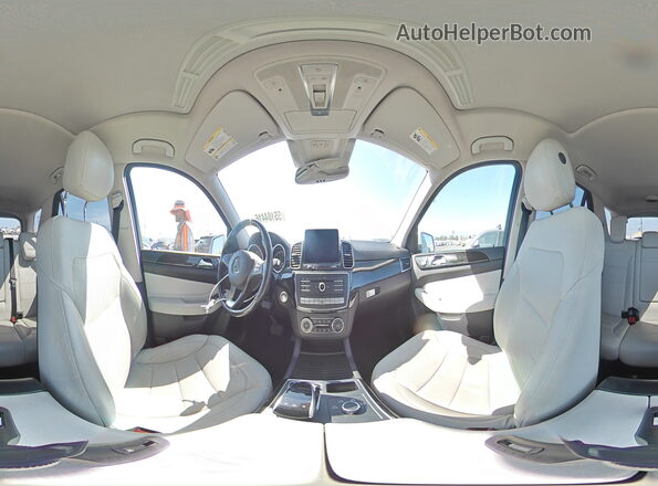 4JGDA5JB9GA720070 2016 MERCEDES-BENZ GLE Silver Vista interior de 360 grados