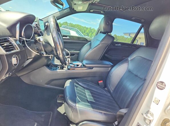 4JGDA5JB9GA739816 2016 MERCEDES-BENZ GLE White Widok wnętrza z przodu