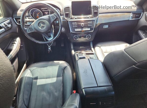 4JGDA5JB9GA739816 2016 MERCEDES-BENZ GLE White Widok deski rozdzielczej