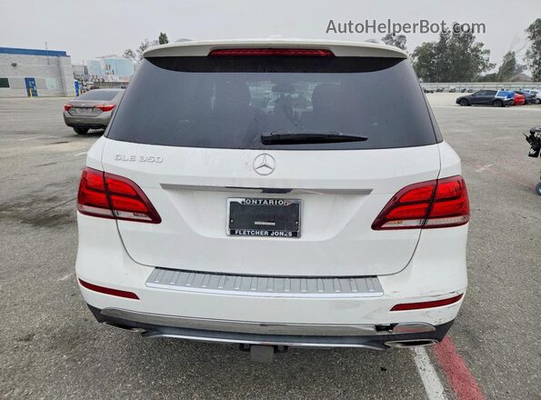 4JGDA5JB9HA854157 2017 MERCEDES-BENZ GLE White Rear view