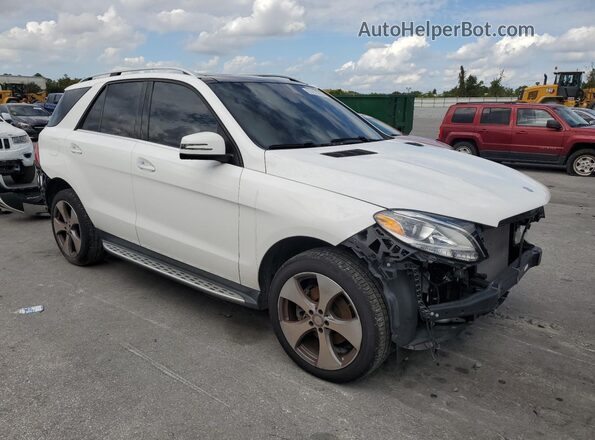 4JGDA5JB9HA903373 2017 MERCEDES-BENZ GLE White წინა მარჯვენა
