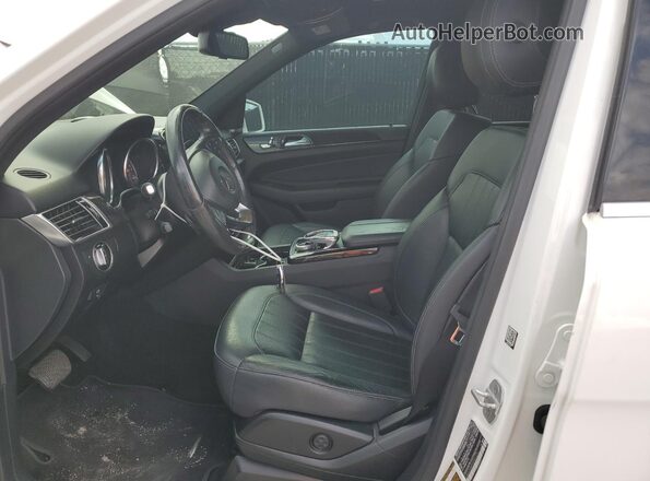 4JGDA5JB9HA903373 2017 MERCEDES-BENZ GLE White წინა სალონის ხედი