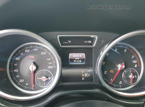 4JGDA5JB9HA903373 2017 MERCEDES-BENZ GLE White ხელსაწყოთა პანელის ხედი