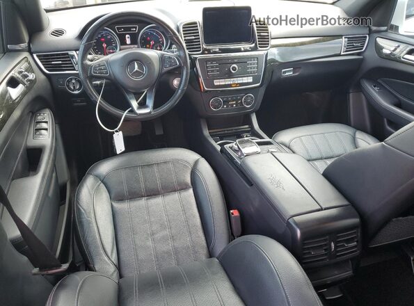 4JGDA5JB9HA903373 2017 MERCEDES-BENZ GLE White წინა პანელის ხედი