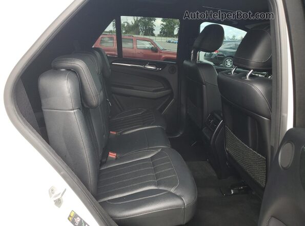 4JGDA5JB9HA903373 2017 MERCEDES-BENZ GLE White უკანა სალონის ხედი