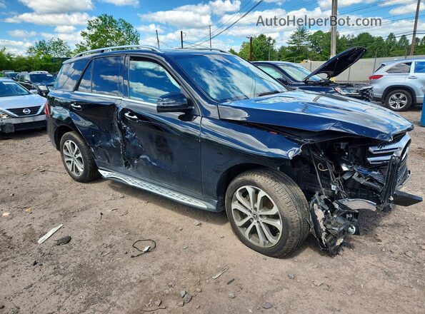 4JGDA5JB9JB080458 2018 MERCEDES-BENZ GLE Black Przód prawy