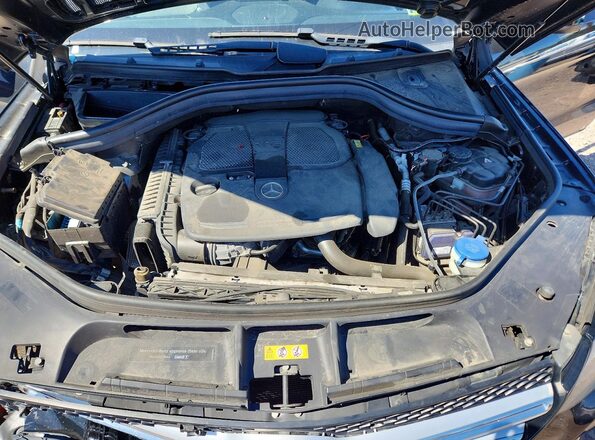 4JGDA5JB9JB080458 2018 MERCEDES-BENZ GLE Black Widok komory silnika