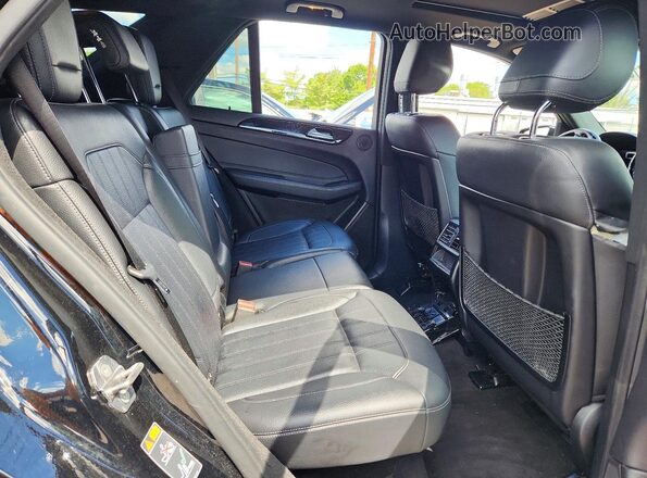 4JGDA5JB9JB080458 2018 MERCEDES-BENZ GLE Black Widok wnętrza z tyłu