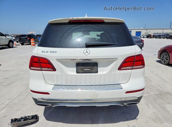 4JGDA5JB9JB102751 2018 MERCEDES-BENZ GLE Белый Вид сзади